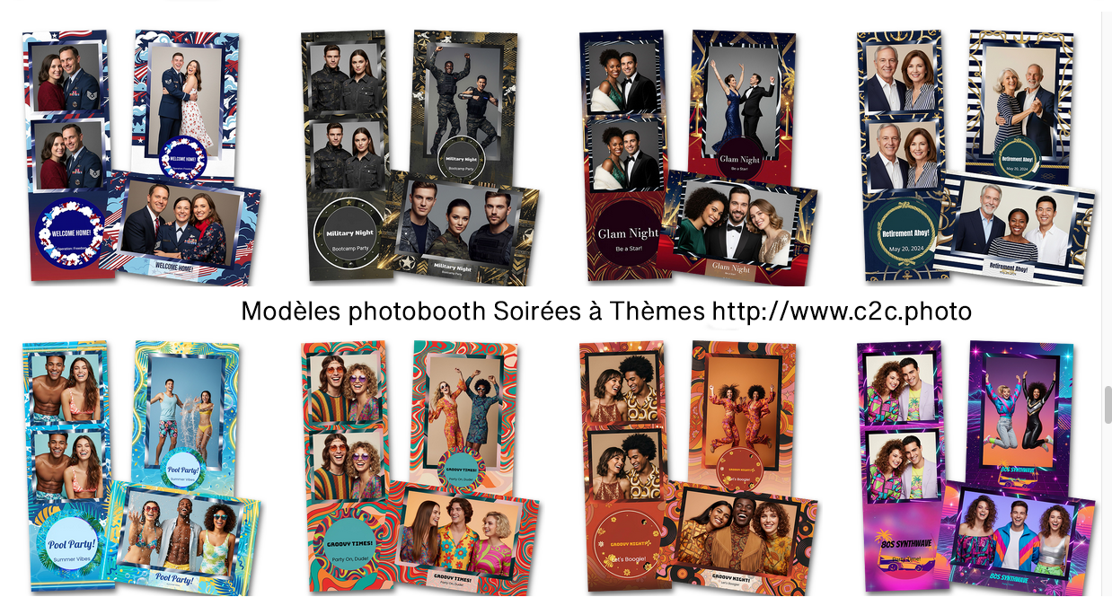 Modèles photobooth Soirée à Thèmes Alsace 8